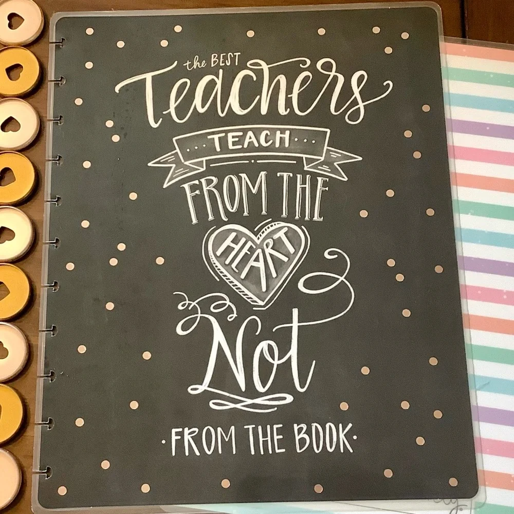 Happy Planner Teacher Cover and Discs